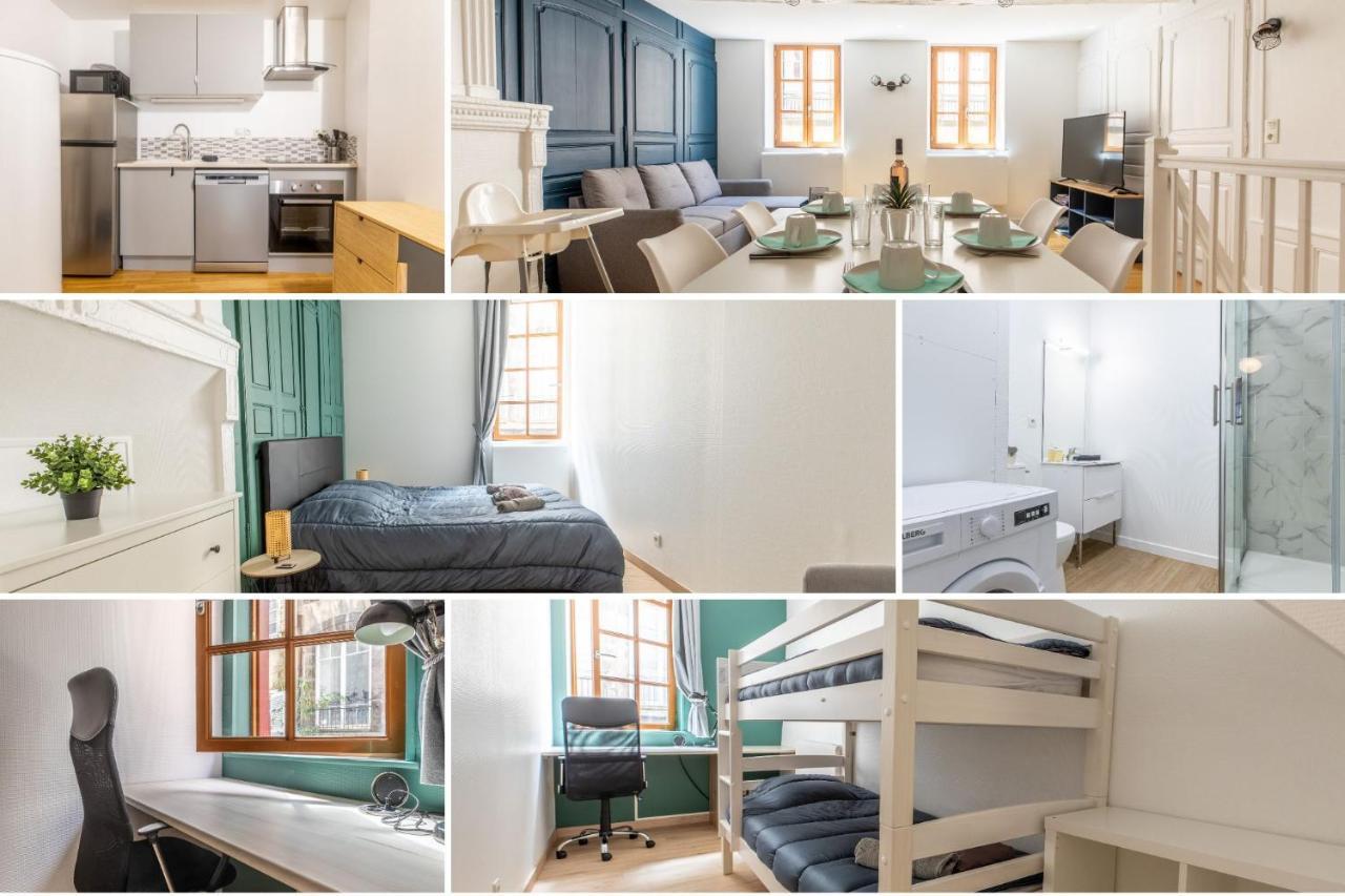 Le Double Pirou # 2 Appartements # Halte Auvergne Thiers Extérieur photo